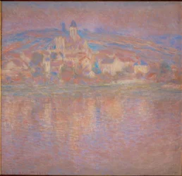 Vétheuil, Sonnenuntergang